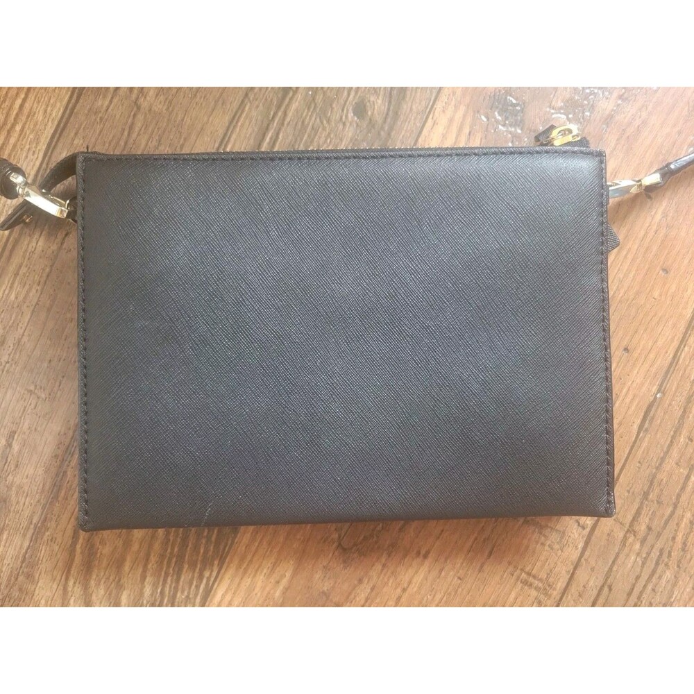 Kate Spade Ma Chérie Dilon Cherry Leather Crossbody Black Pink Purse Bag - Picture 3 of 9